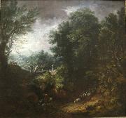 Thomas Gainsborough A Grand Landscape oil painting on canvas